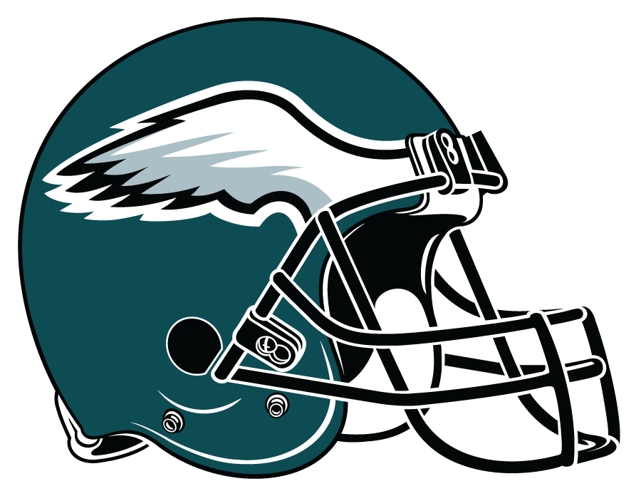 Philadelphia Eagles 1996-Pres Helmet Logo iron on tranfers...